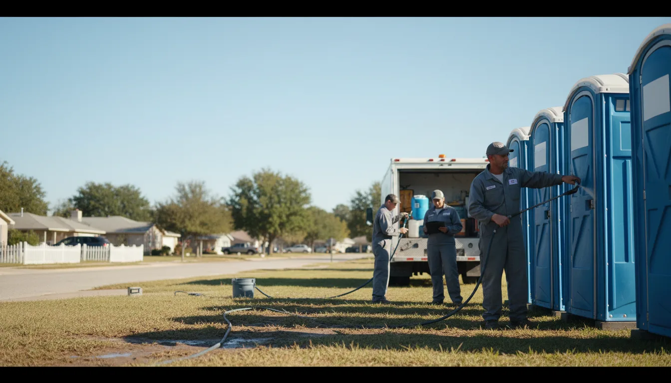 Long-Term Portable Toilet Rental in Dennehotso, AZ near me